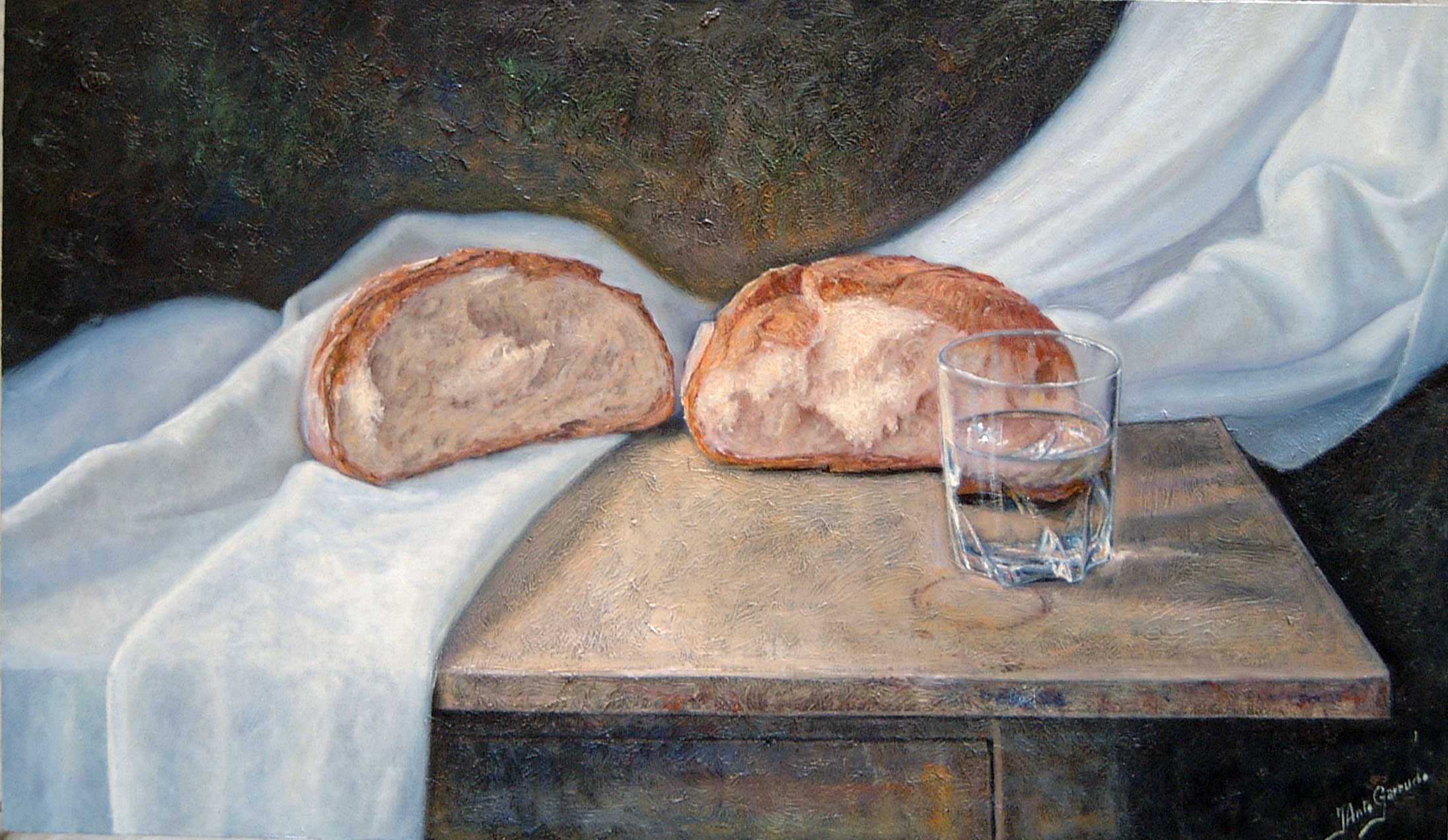 Pan y agua